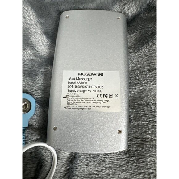 Megawise TENS Massager Model AS1080 With Electrodes & Cables - Picture 11 of 16